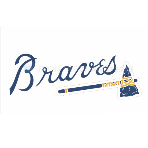 Atlanta Braves Iron-on Stickers (Heat Transfers)NO.1409